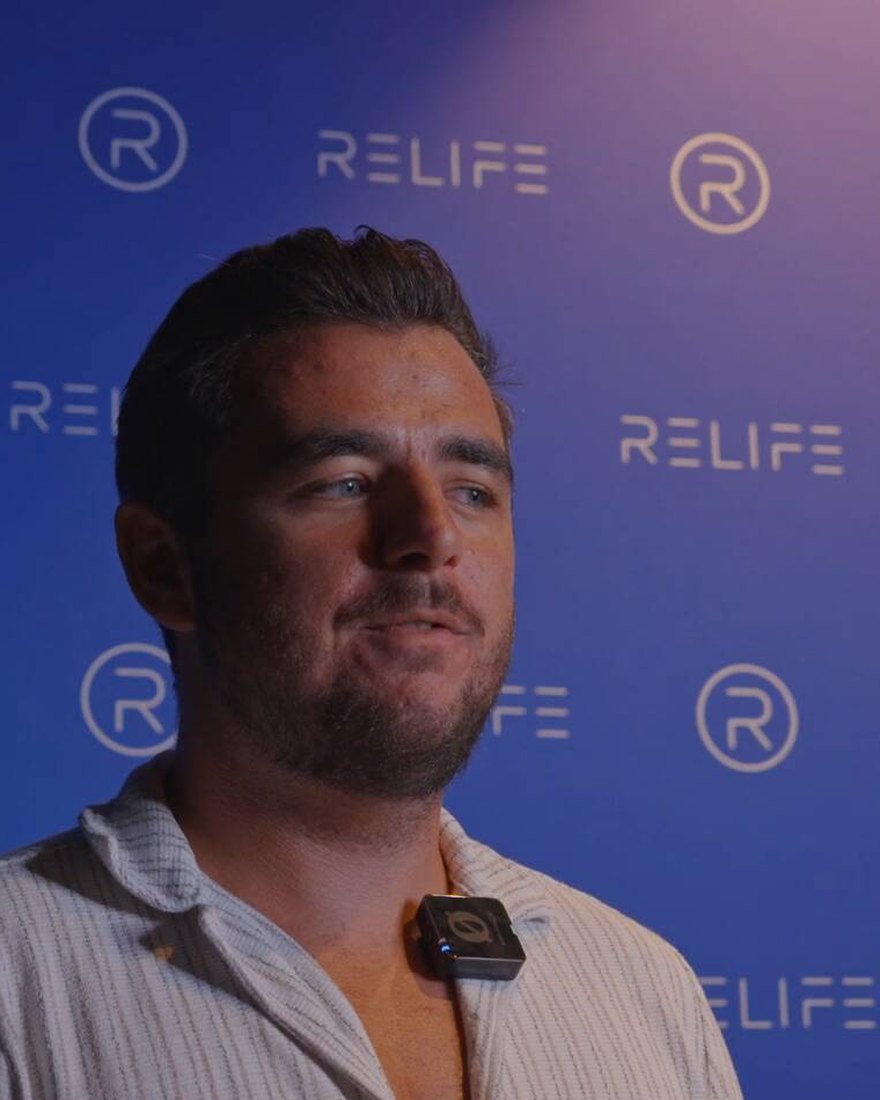 Mario, Teilnehmer der RELIFE Academy