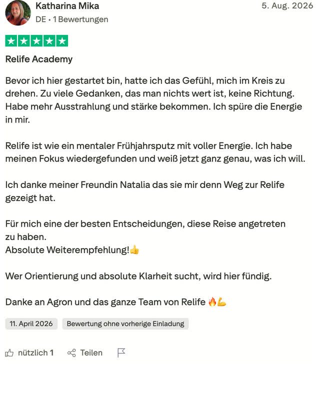 Bewertung auf Trustpilot