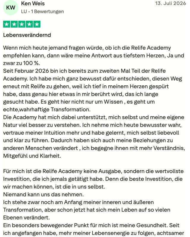 Bewertung auf Trustpilot